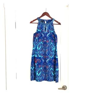 Ocean Paisley Dress